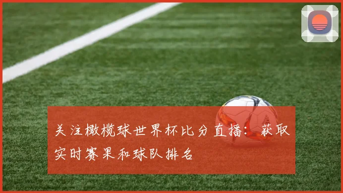 关注橄榄球世界杯比分直播：获取实时赛果和球队排名