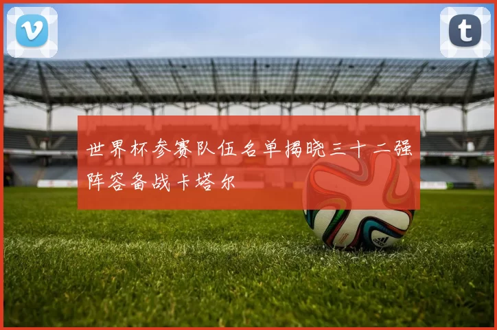 世界杯参赛队伍名单揭晓三十二强阵容备战卡塔尔